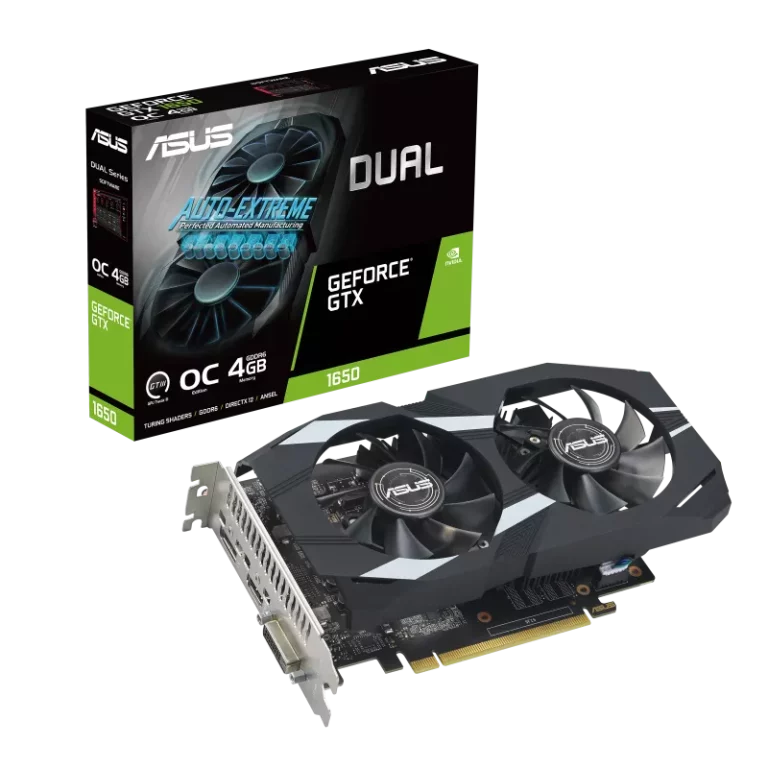 کارت گرافیک ایسوس Dual GeForce GTX 1650 OC Edition 4GB GDDR6 EVO