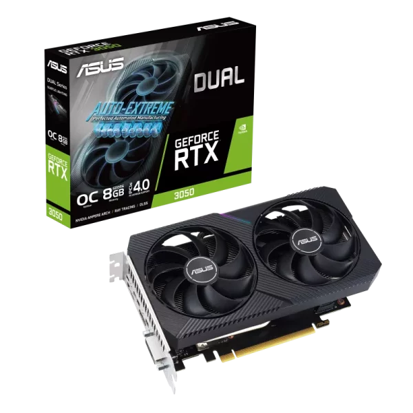 کارت گرافیک ایسوس Dual GeForce RTX 3050 V2 OC Edition 8GB GDDR6