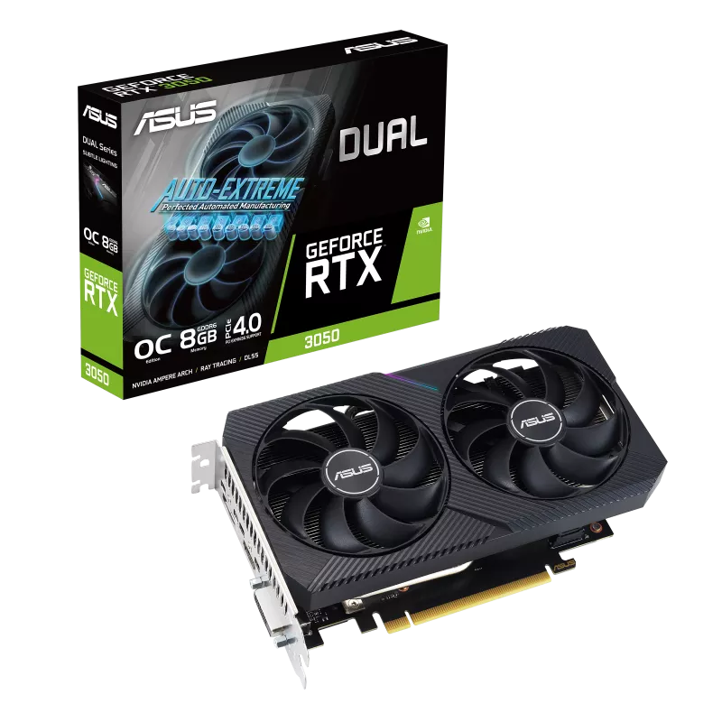 کارت گرافیک ایسوس Dual GeForce RTX 3050 V2 OC Edition 8GB GDDR6