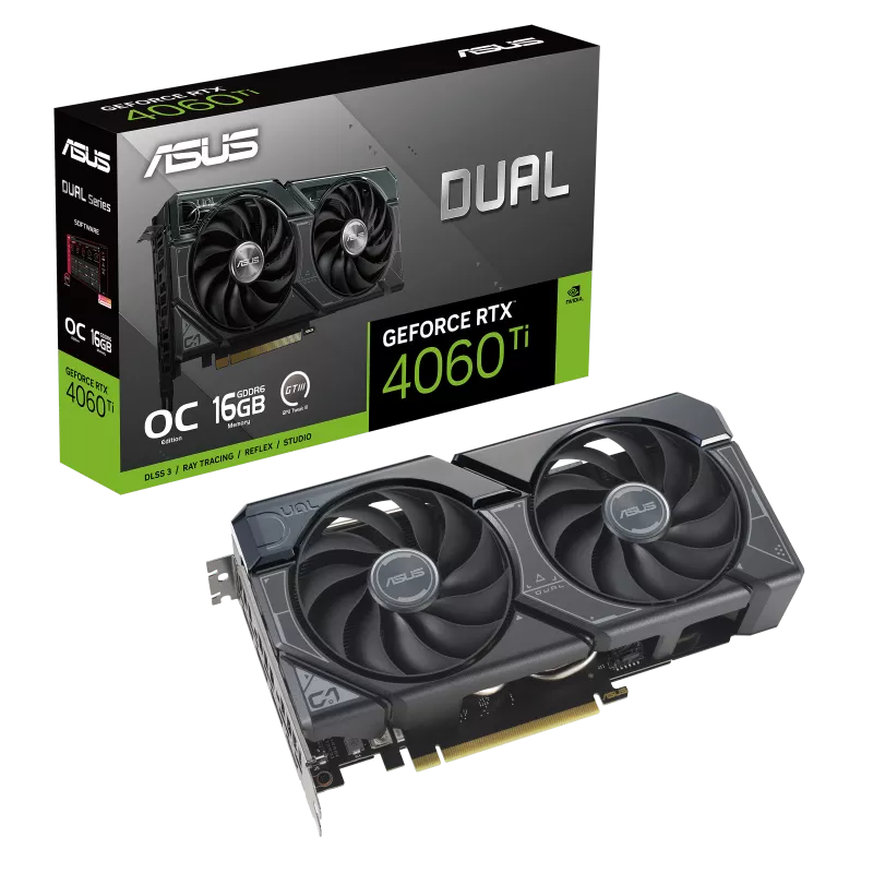 کارت گرافیک ایسوس Dual GeForce RTX 4060 Ti OC Edition 16GB GDDR6