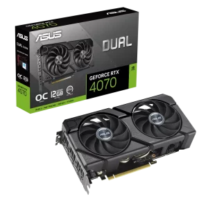 کارت گرافیک ایسوس Dual GeForce RTX 4070 EVO OC Edition 12GB GDDR6X