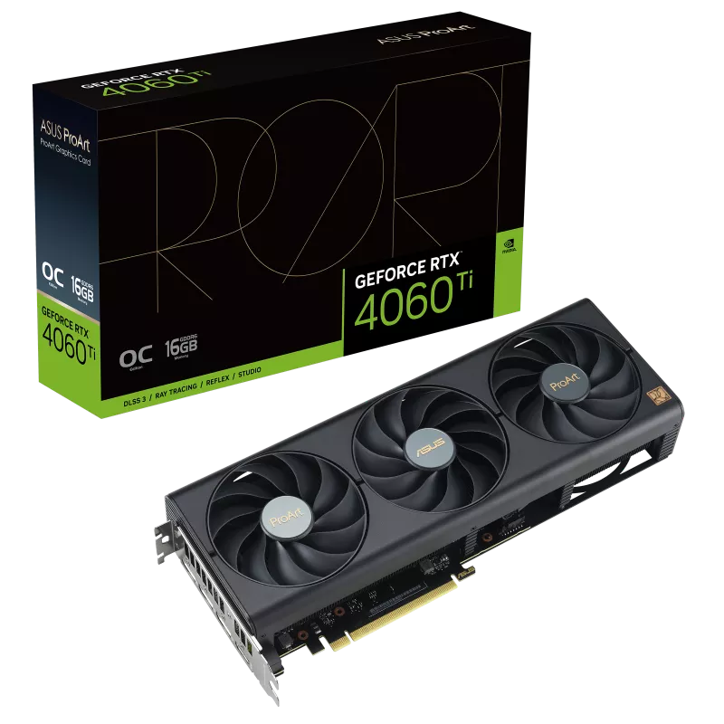 کارت گرافیک ایسوس ProArt GeForce RTX 4060 Ti OC edition 16GB GDDR6