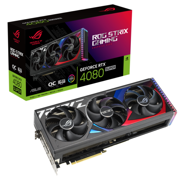 کارت گرافیک ایسوس ROG Strix GeForce RTX 4080 SUPER 16GB GDDR6X OC Edition