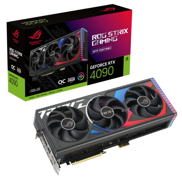 کارت گرافیک ایسوس ROG Strix GeForce RTX 4090 BTF OC Edition 24GB GDDR6X