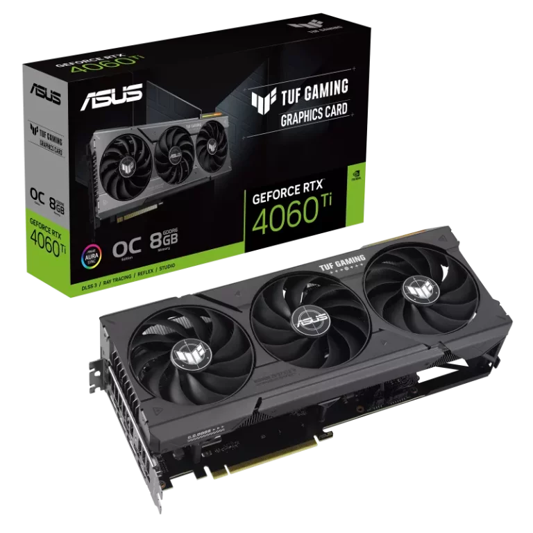 کارت گرافیک ایسوس TUF Gaming GeForce RTX 4060 Ti 8GB GDDR6 OC Edition