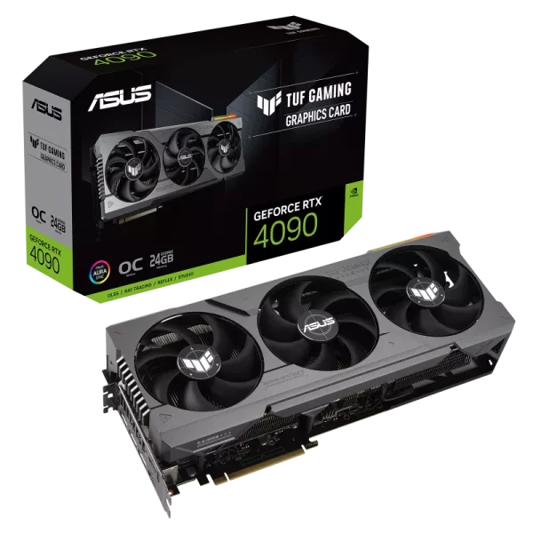 کارت گرافیک ایسوس TUF Gaming GeForce RTX 4090 OC Edition 24GB GDDR6X