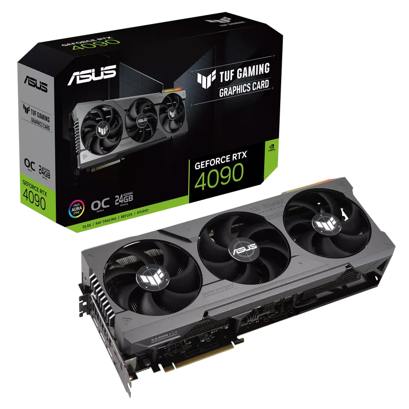 کارت گرافیک ایسوس TUF Gaming GeForce RTX 4090 OC Edition 24GB GDDR6X