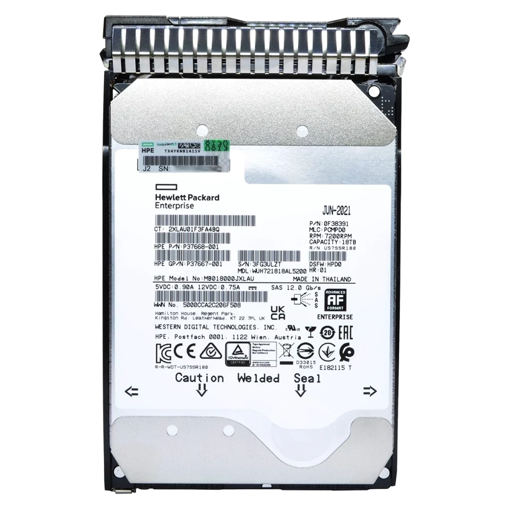 هارد-سرور-HPE-مدل-P37664-B21-ظرفیت-18TB-ترابایت-SAS-